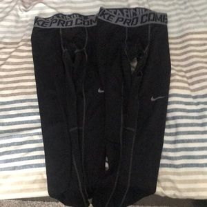 Nike pro combat compression pants